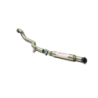 STAINLESS INTERMEDIATE SECTION WITH NON-APPROVED MUFFLER:PEUGEOT 206 RC