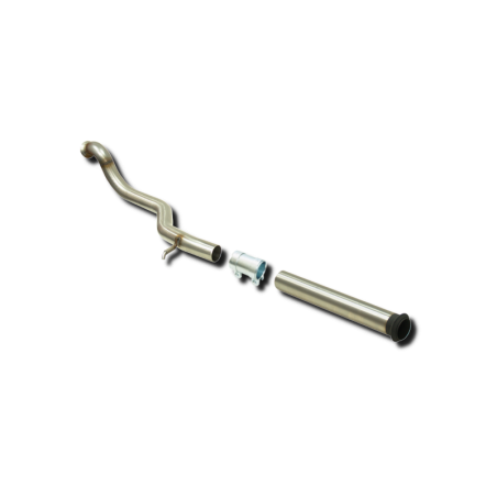 STAINLESS INTERMEDIATE SECTION WITHOUT MUFFLER EXCLUSIVE USE FOR COMPETITION:PEUGEOT 206 RC