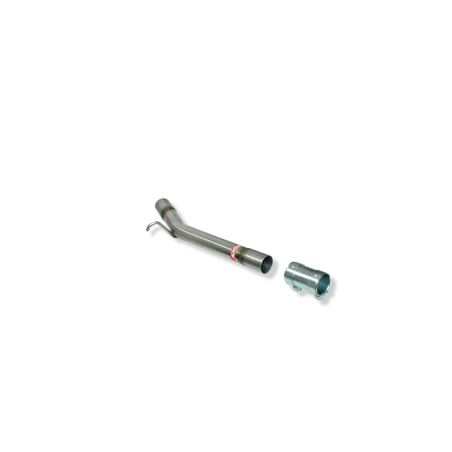 STAINLESS INTERMEDIATE SECTION WITHOUT MUFFLER EXCLUSIVE USE FOR COMPETITION: SEAT LEON