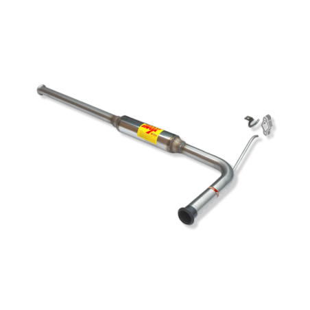 TRAMO INTERMEDIO INOXIDABLE CON SILENCIADOR NO HOMOLOGADO:RENAULT CLIO I