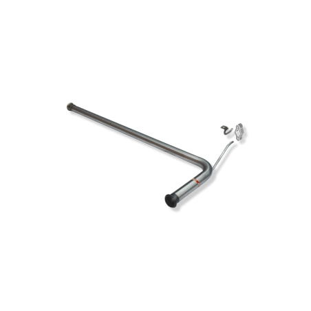 STAINLESS INTERMEDIATE SECTION WITHOUT MUFFLER EXCLUSIVE USE FOR COMPETITION:RENAULT CLIO I