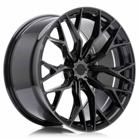 JAPAN RACING CVR1 RIM 8x20 ET20-40 BLANK 72.6 DOUBLE TINTED BLACK
