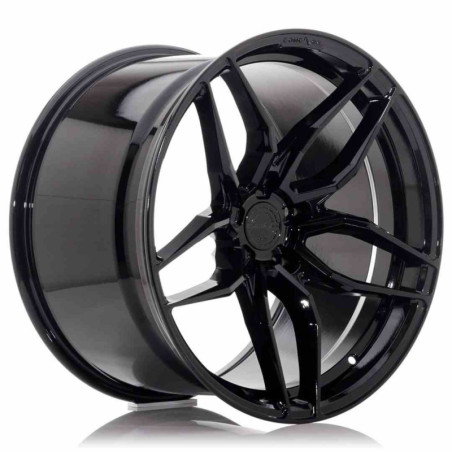 JAPAN RACING CVR3 RIM 9x19 ET20-40 BLANK 72.6 BLACK PLATINUM