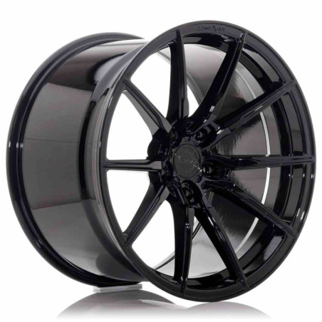 LLANTA JAPAN RACING CVR4 8x19 ET20-40 BLANK 72.6 NEGRO PLATINO