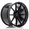 LLANTA JAPAN RACING CVR4 8x20 ET40 5x112 66.6 NEGRO PLATINO