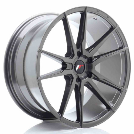 LLANTA JAPAN RACING JR21 11x21 ET15-55 BLANK 74.1 GRIS