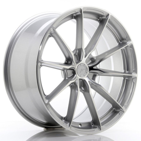 LLANTA JAPAN RACING JR37 10x20 ET35 5x112 66.6 PLATA