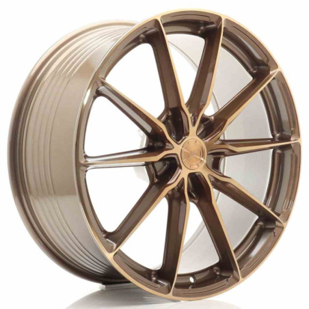 LLANTA JAPAN RACING JR37 10x21 ET10-64 BLANK 74.1 BRONCE