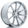 LLANTA JAPAN RACING JR37 10,5x21 ET10-46 BLANK 74.1 PLATA