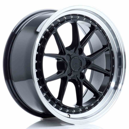 LLANTA JAPAN RACING JR39 8,5x19 ET15-35 BLANK 72.6 NEGRO