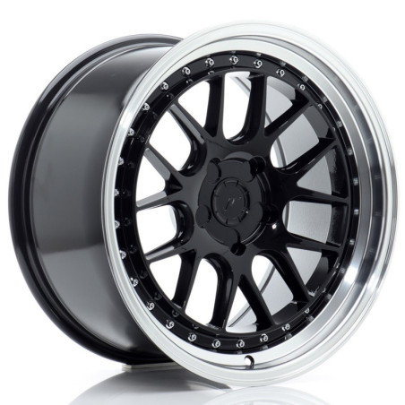 LLANTA JAPAN RACING JR40 9,5x18 ET15-35 BLANK 72.6 NEGRO