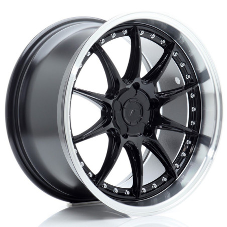 LLANTA JAPAN RACING JR41 9,5x18 ET15-35 BLANK 72.6 NEGRO