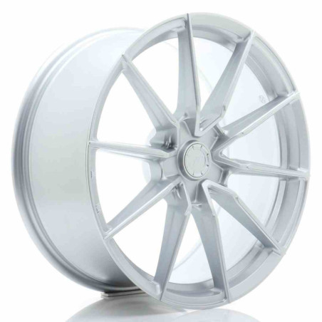 LLANTA JAPAN RACING SL-02 8x19 ET20-40 BLANK 72.6 PLATA