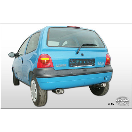 RENAULT TWINGO C06 MEDIO SISTEMA FROM CATALYTIC CONVERTER EXIT