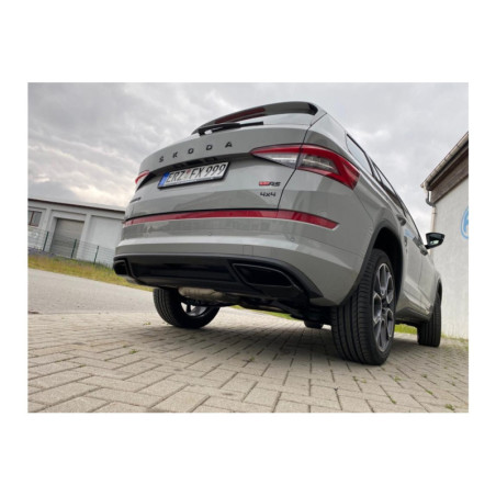 TUBO ESCAPE FOX Schwarz-KRS