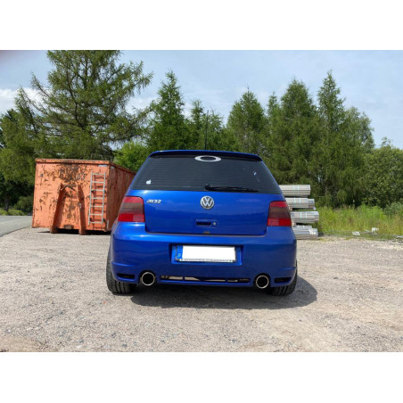 VW GOLF IV R32 SILENCIOSO TRASERO SALIDA DERECHA/IZQUIERDA - 1X100 TIPO 1