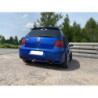 VW GOLF IV R32 SILENCIOSO TRASERO SALIDA DERECHA/IZQUIERDA - 1X100 TIPO 1