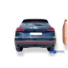 VW TOUAREG TIPO CR7 SILENCIOSO TRASERO SALIDA DERECHA/IZQUIERDA - 1X114 TY
