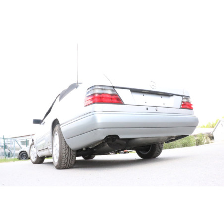 MERCEDES E-CLASS W124 SILENCIOSO TRASERO Ã70MM - 2X55 TIPO 28 (D
