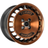 LLANTA RONAL R10 TURBO 7.0X15 ET37 4X100 BRONCE MATE-FRENTE DIAMANTADO