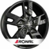 RIM RONAL R64 7.0X17 ET53 5X160 JETBLACK