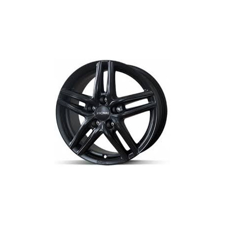 LLANTA RONAL R65 6.5X16 ET32 4X108 JETBLACK-MATE