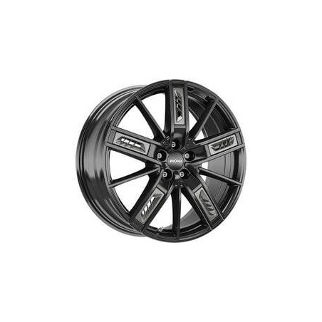 LLANTA RONAL R67 Grey Right 8.0X19 ET54 5X112 JETBLACK