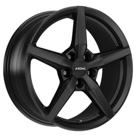 LLANTA RONAL R69 8.0X18 ET40 5X108 JETBLACK-MATE