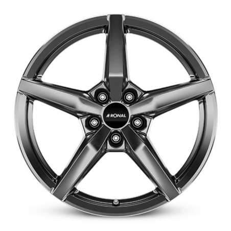 LLANTA RONAL R69 8.0X18 ET57 5X112 GRIS MAGNETICO