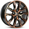 LLANTA RONAL R71 8.5X20 ET40 5X114,3 JETBLACK-COPPER MATT