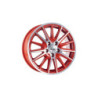 LLANTA CMS 6x15 ET40 4x100 60.1 ROJO DIAMANTE BRILLANTE