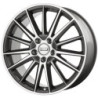 LLANTA CMS 7,5x17 ET48 5x114,3 67.2R GRIS BRILLANTE DIAMANTE