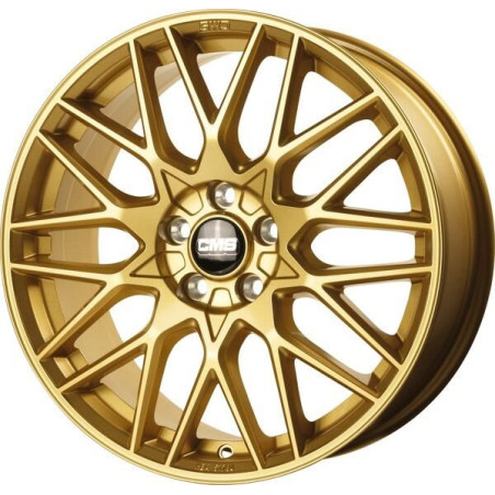 LLANTA CMS 7,5x18 ET54 5x112 66.5 DORADO BRILLANTE