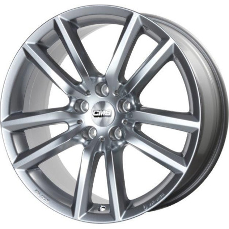 LLANTA CMS 6,5x16 ET44 5x112 66.5 PLATA CARRERA