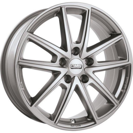 LLANTA CMS 6,5x16 ET47 5x100 57.1 PLATA CARRERA