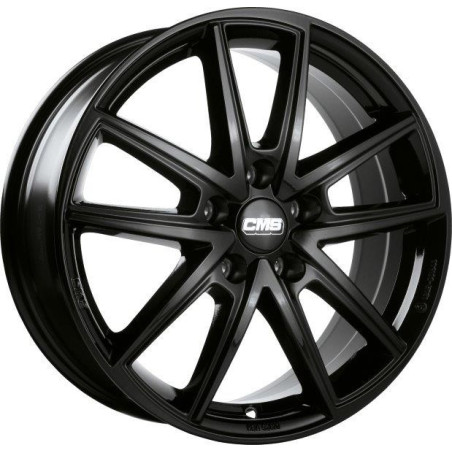 Llanta CMS C30 8x18 ET45 5x114.3 Negro Brillo