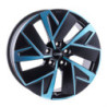 Llanta CMS C32 AERO 7.5x19 ET50 5x112 Negro Azul