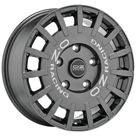 LLANTA OZ RACING RALLY RACING VAN 7,5X18 ET48 5X160 GRIS SILVER LETTERING