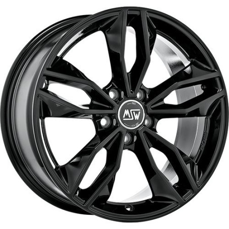 LLANTA OZ RACING MSW 71 7,5X17 ET38 5X108 NEGRO BRILLANTE