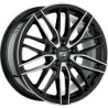 LLANTA OZ RACING MSW 72 7X17 ET35 5X112 NEGRO BRILLANTE FULL POLISHED