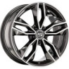 LLANTA OZ RACING MSW 71 8,5X19 ET35 5X120 GRIS BRILLANTE FULL POLISHED
