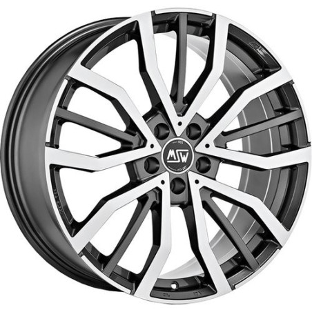 LLANTA OZ RACING MSW 49 8X18 ET30 5X114,3 METAL BRILLANTE FULL POLISHED