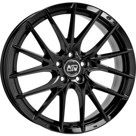 LLANTA OZ RACING MSW 29 8,5X19 ET50 5X112 NEGRO BRILLANTE
