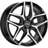 LLANTA OZ RACING MSW 40 7X17 ET50 5X112 NEGRO BRILLANTE FULL POLISHED
