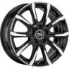 LLANTA OZ RACING MSW 79 7X17 ET48 5X100 NEGRO BRILLANTE FULL POLISHED