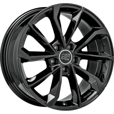 LLANTA OZ RACING MSW 42 7,5X17 ET50 5X120 NEGRO BRILLANTE