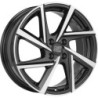 OZ RACING MSW 80-4 6.5X16 ET20 4X108 GLOSS BLACK FULL POLISHED RIM