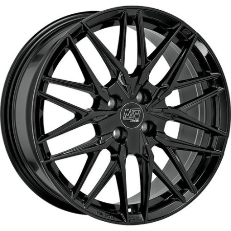 LLANTA OZ RACING MSW 50-4 7X17 ET37 4X108 NEGRO BRILLANTE