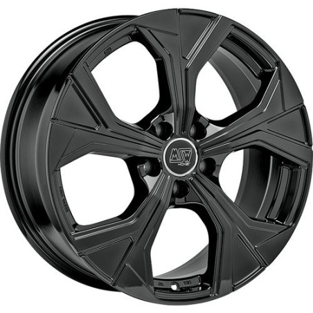 LLANTA OZ RACING MSW 43 8X19 ET35 5X112 NEGRO BRILLANTE