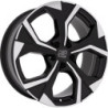 LLANTA OZ RACING MSW 43 8X18 ET45 5X108 NEGRO BRILLANTE FULL POLISHED